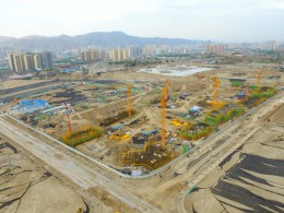 蘭州恒大山水城項目D、E地塊土石方工程施工